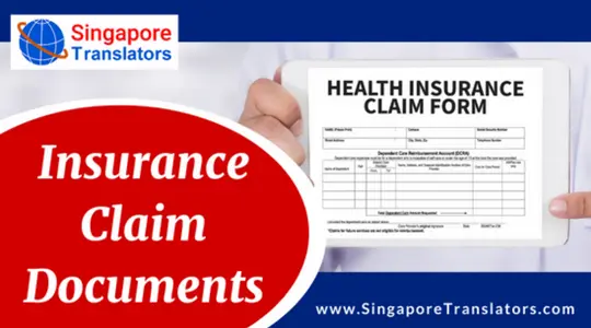 Insurance Claim Document Translation Singapore
